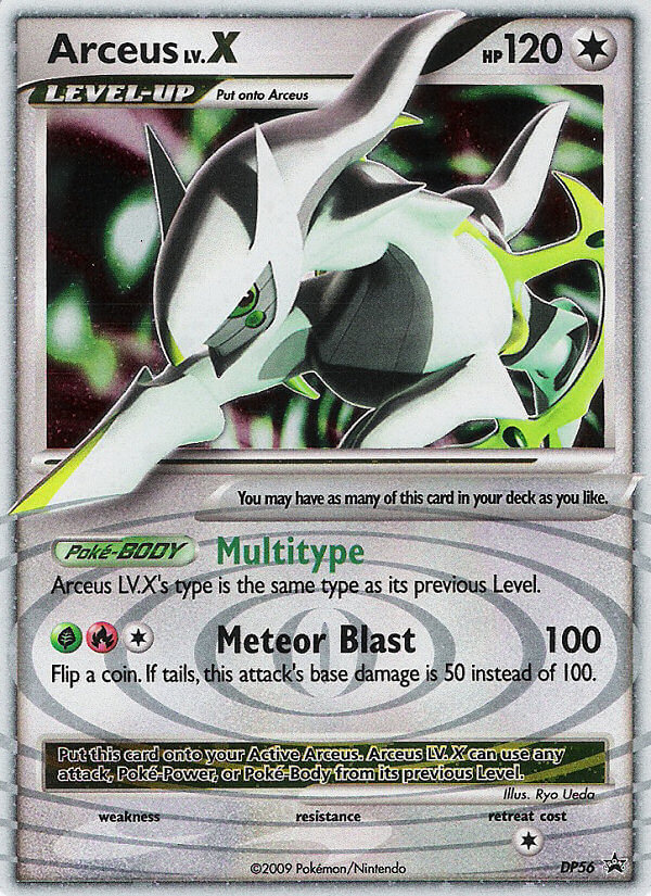arceus lv 100 pokemon card Pokemon Card - PL: Arceus AR9