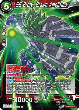 SS Broly, Brawn Amplified (Uncommon) (BT13-024) [Supreme Rivalry]