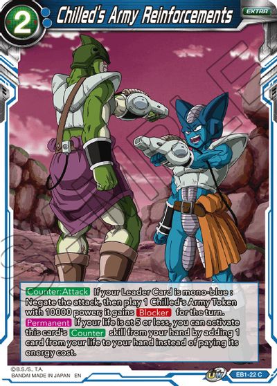 Chilled's Army Reinforcements (EB1-22) [Battle Evolution Booster]